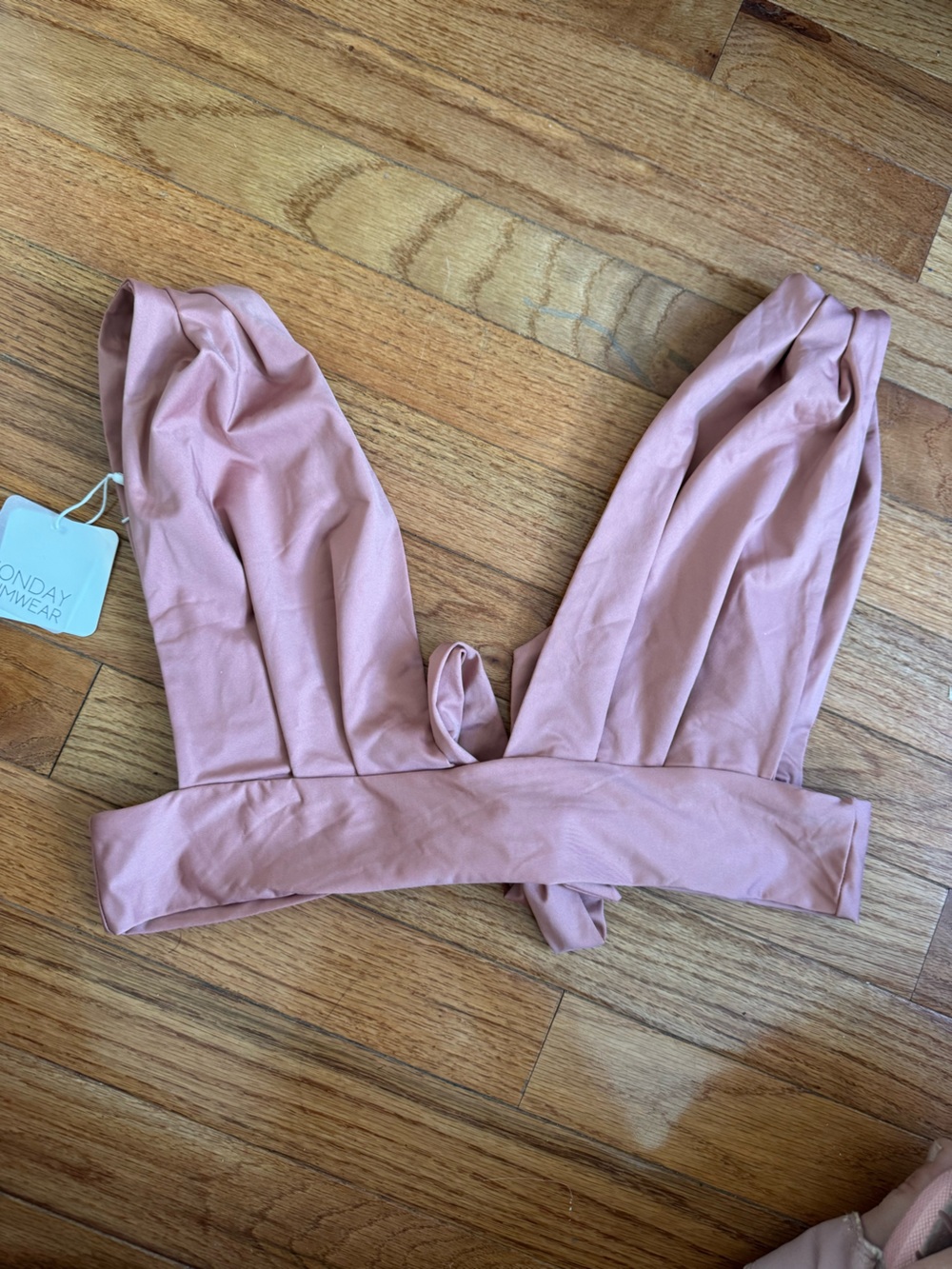 NWT MONDAY SWIMWEAR Aruba Top + Byron Bottoms Bikini Set L - Picture 4 of 10
